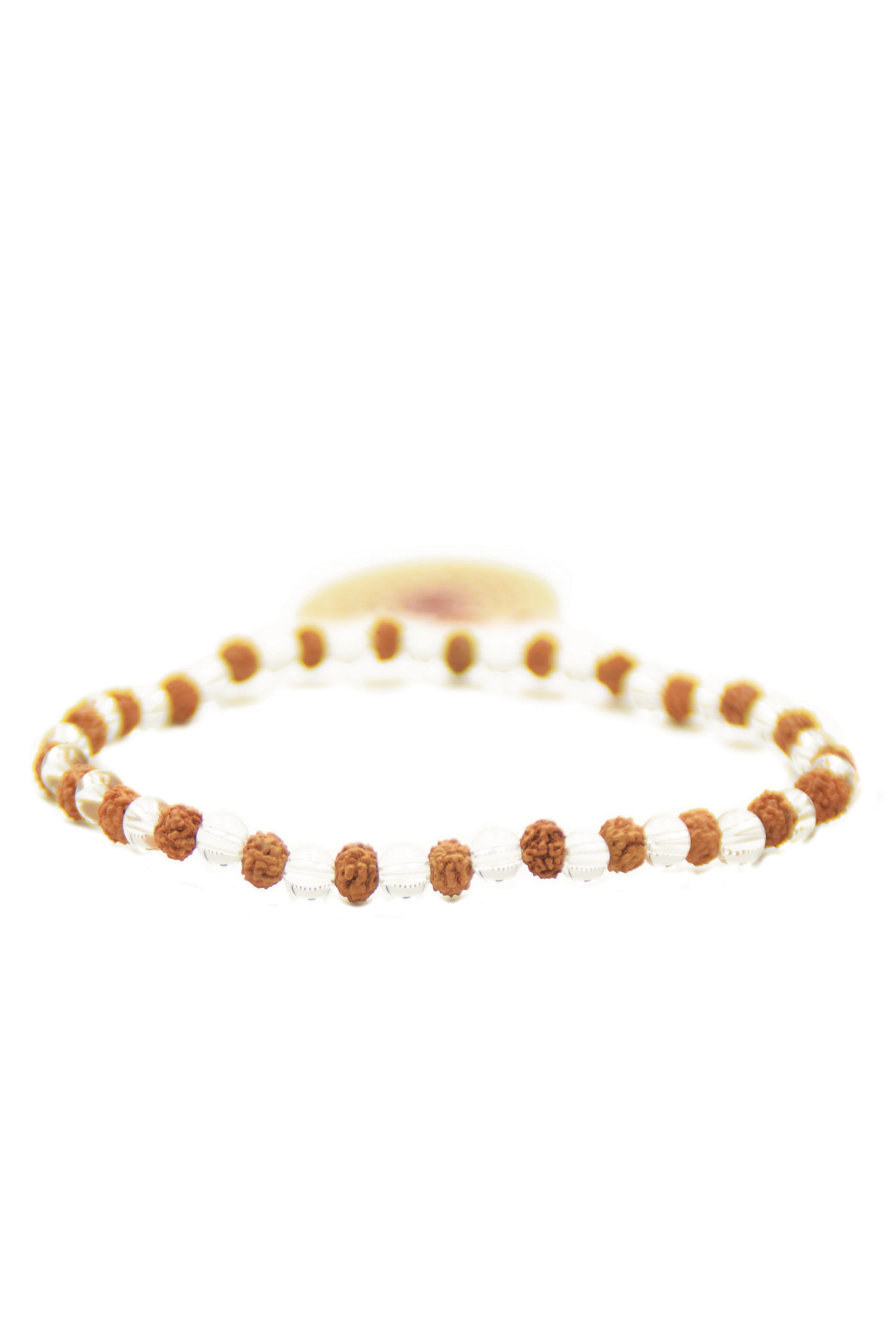 Buy REBUY Rudraksha Beads Bracelet, Silver Caps Natural Rudraksha Beads  Bracelets For Men & Women at Amazon.in