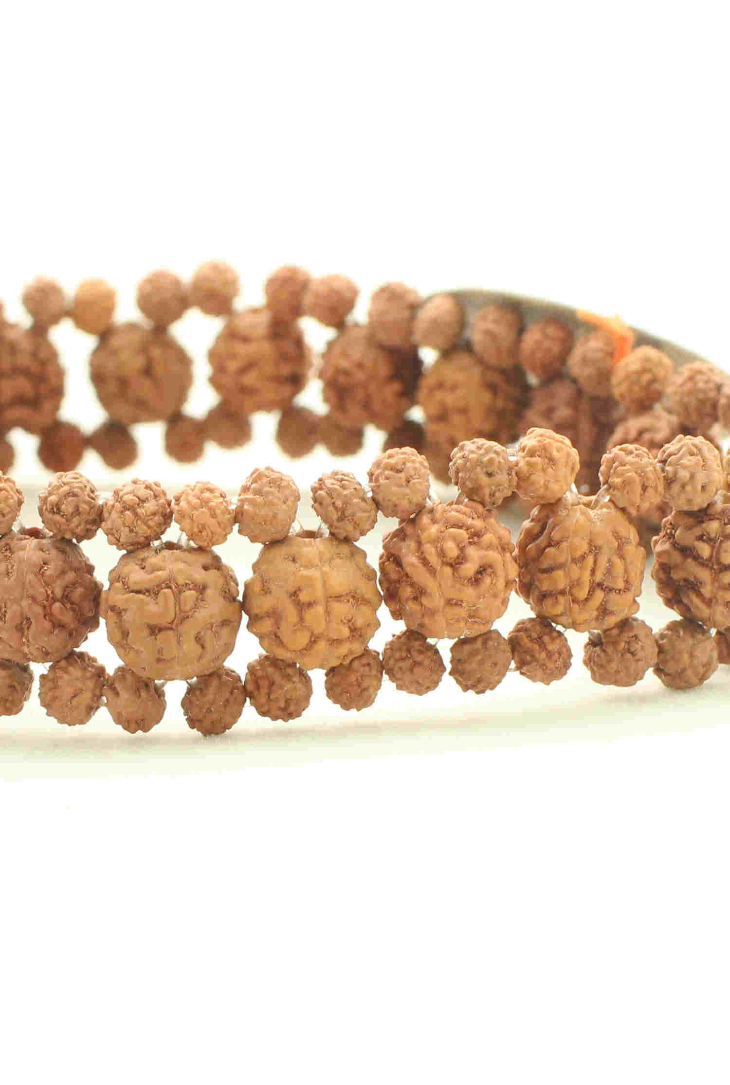 Rudraksha Bracelet with Panch Dhatu Metal Covering – MithilaShri